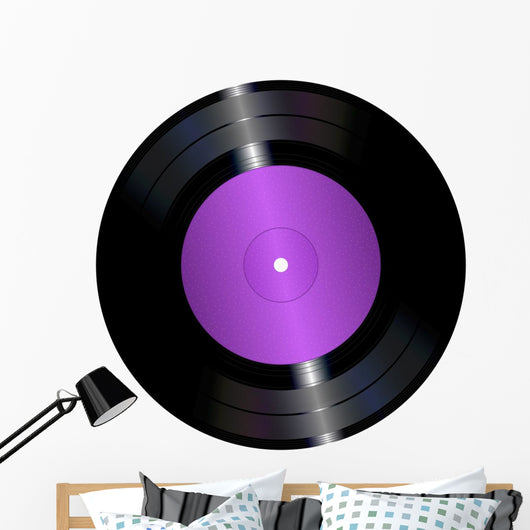 Vinyl Record Wall Decal Design 1