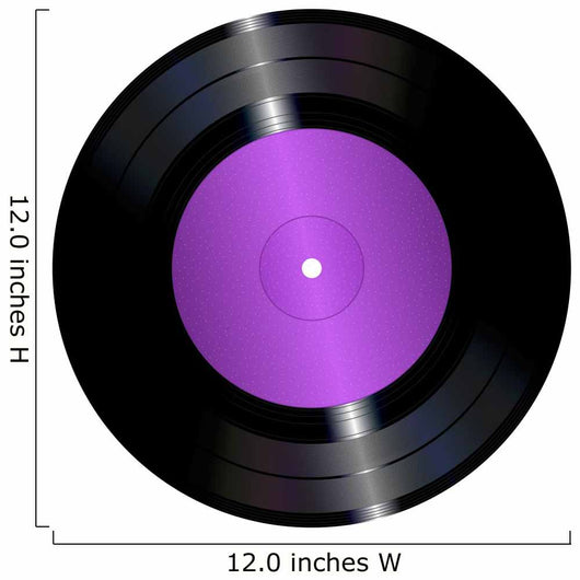 Vinyl Record Wall Decal Design 1