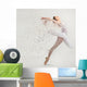 Young Ballerina Dancer Tutu Wall Decal