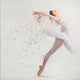 Young Ballerina Dancer Tutu Wall Decal