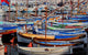 barques au port Wall Mural