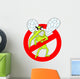 Moskito Warnzeichen Wall Decal