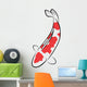 Koi Fish Vector Wall Decal