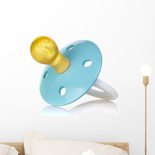 Blue Babys Pacifier 