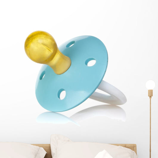 Blue Babys Pacifier 