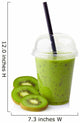 Kiwi smoothie Wall Decal