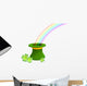 The Rainbow Growing From a Green Hat Wall Decal
