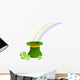 The Rainbow Growing From a Green Hat Wall Decal
