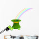 The Rainbow Growing From a Green Hat Wall Decal