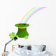 The Rainbow Growing From a Green Hat Wall Decal