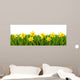 Daffodil Easter Hedge Wall Decal