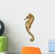 Side view of a Common Seahorse, Hippocampus kuda 