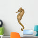 Side view of a Common Seahorse, Hippocampus kuda 