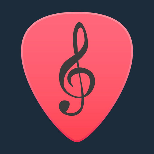 Guitar pick icon 