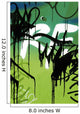 Close-up of graffiti on wall Wall Mural