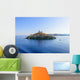 Greece Kea Island in Cyclades panoramic seascape view of sea at Wall Mural