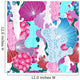 Bright Pattern Coral Wall Decal