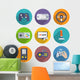 Video Games Controller Icons Set 