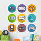 Video Games Controller Icons Set 