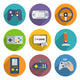 Video Games Controller Icons Set 