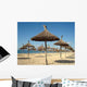 Parasols Beach Wall Decal