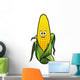 Healthy fresh yellow corn vegetable on the cob Wall Decal