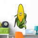 Healthy fresh yellow corn vegetable on the cob Wall Decal