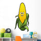 Healthy fresh yellow corn vegetable on the cob Wall Decal