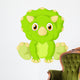 Cute triceratops cartoon Wall Decal