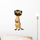 Cute meerkat cartoon Wall Decal