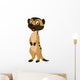 Cute meerkat cartoon Wall Decal