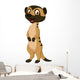 Cute meerkat cartoon Wall Decal