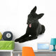 Black German Shepherd Wall Decal