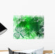 celtic shamrock background Wall Mural