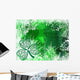 celtic shamrock background Wall Mural