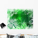 celtic shamrock background Wall Mural