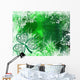 celtic shamrock background Wall Mural
