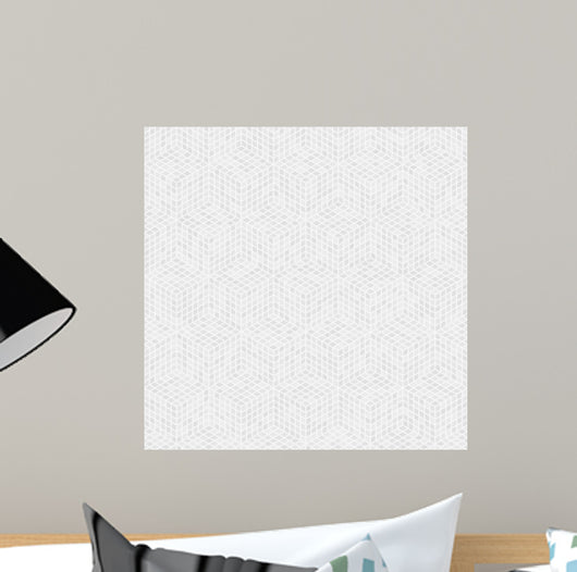 Isometric Pattern Wall Decal