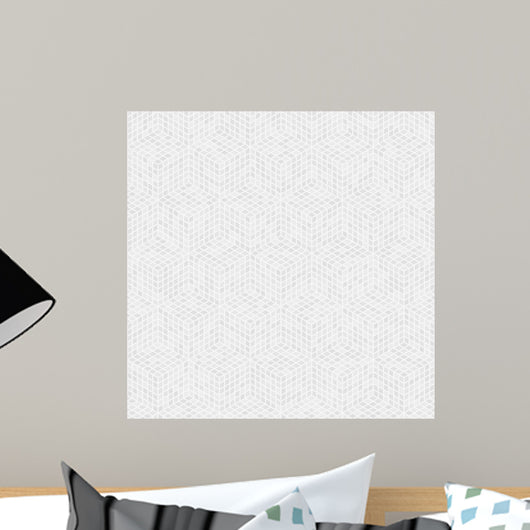 Isometric Pattern Wall Decal