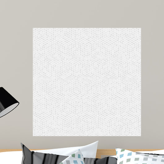 Isometric Pattern Wall Decal