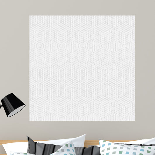 Isometric Pattern Wall Decal
