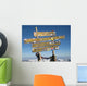 Kilimanjaro summit Wall Mural