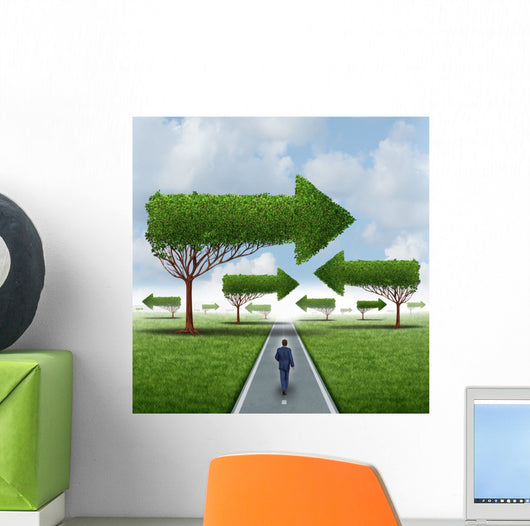Financial Success Direction Wall Decal