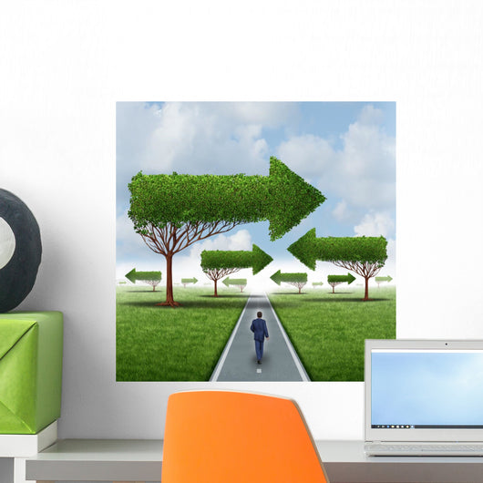 Financial Success Direction Wall Decal
