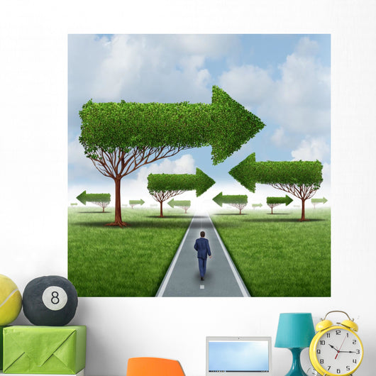 Financial Success Direction Wall Decal