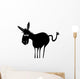 Cartoon Donkey Wall Decal