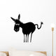 Cartoon Donkey Wall Decal
