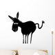Cartoon Donkey Wall Decal