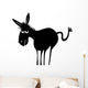 Cartoon Donkey Wall Decal