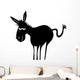 Cartoon Donkey Wall Decal